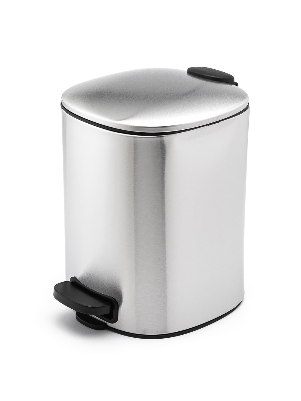 tacho de basura con pedal-TACHO PEDAL SQUARE 5LTS GRIS.-SAKKA-3.jpg image number null