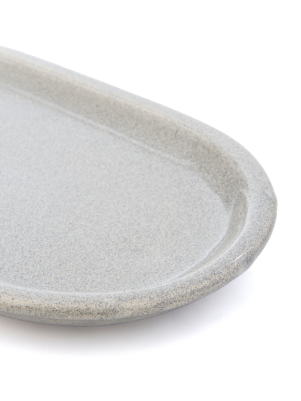 Bandeja y cuenco de ceramica gris-SET BANDEJA Y CUENCO NIZA GRIS PIEDRA-Tiendas Landmark-1.jpg image number null