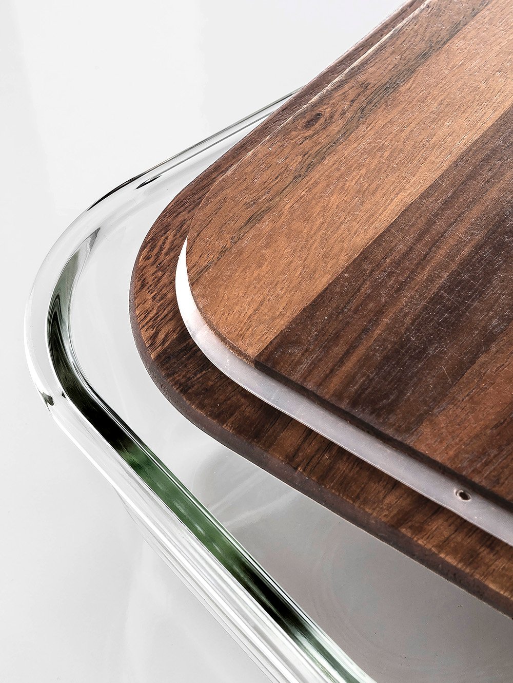 CONTENEDOR GLASS AND WOOD image number null