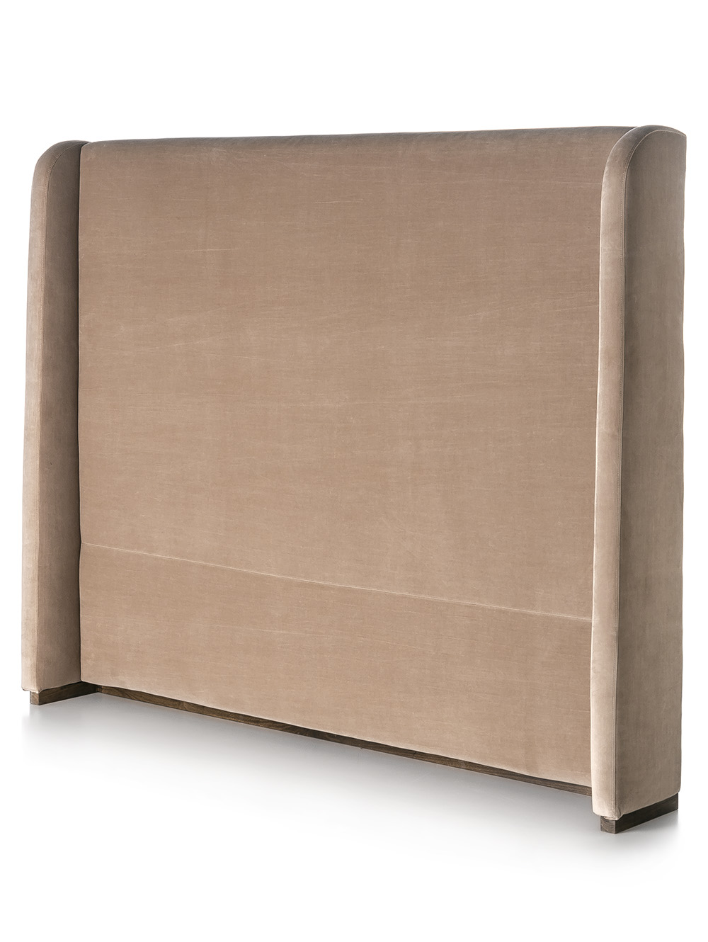 RESPALDO DE CAMA OREJAS VELVET BEIGE P/COLCHON 180CM image number null