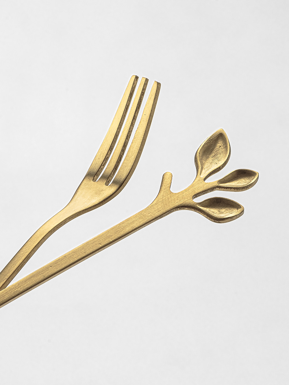 set tenedores-SET X6 TENEDORES DORADOS LEAF DISEÃO HOJA EN CAJA-TOPCOOK-1.jpg image number null