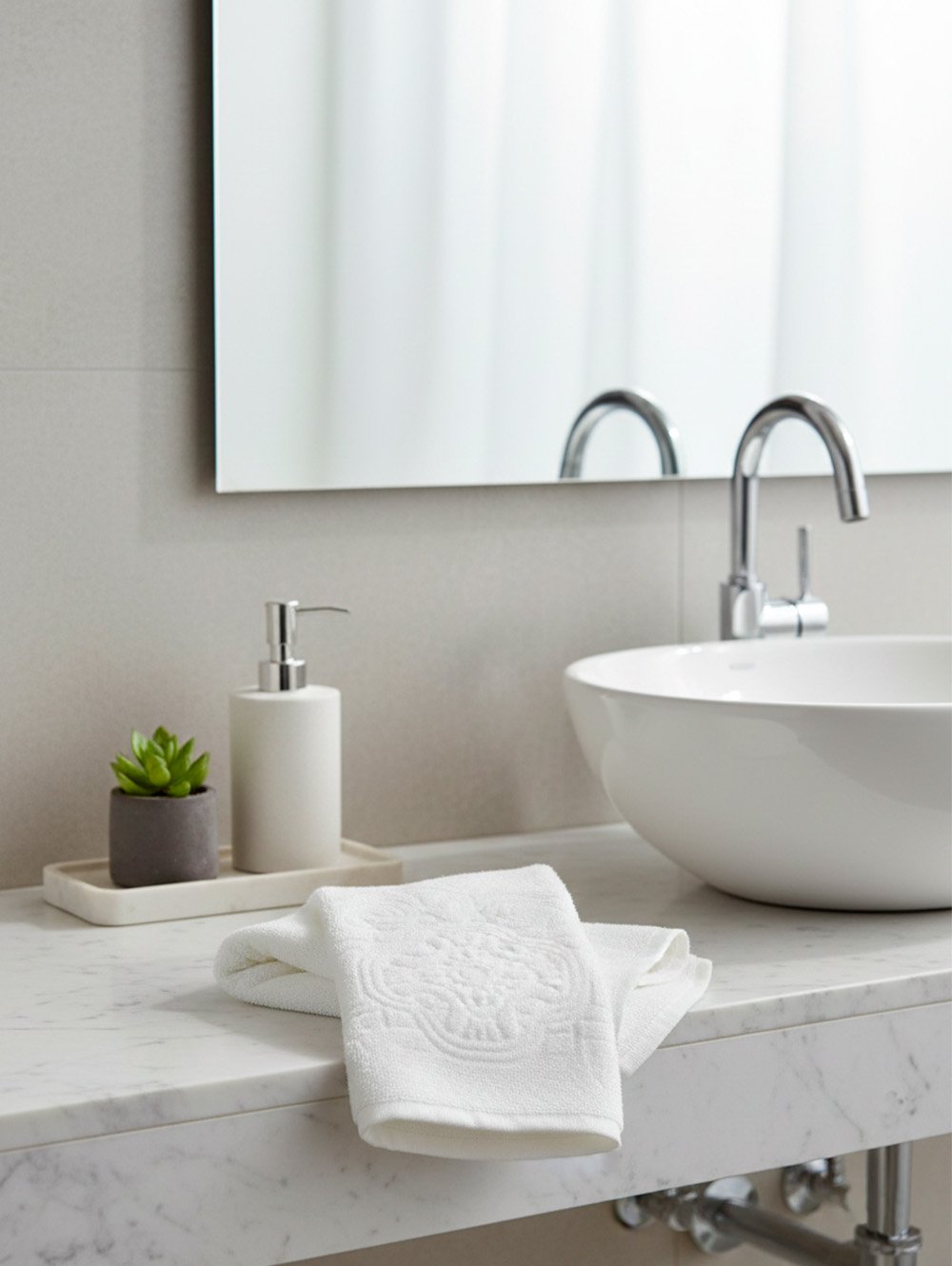 TOALLA ATENAS WHITE image number null