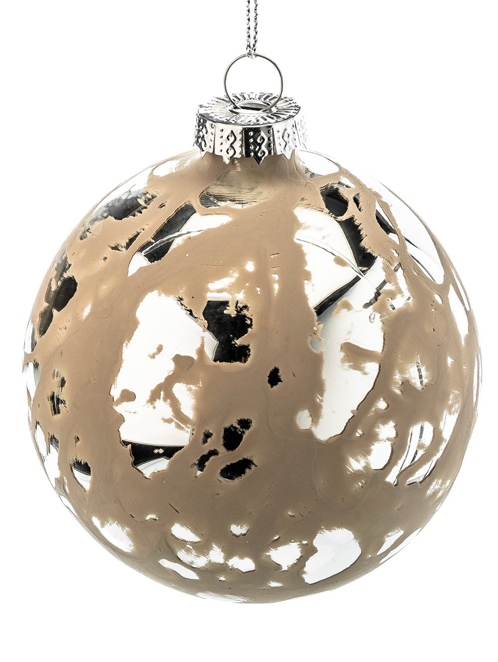 BOLA NAVIDEÑA ARTIQUE GOLD&SILVER image number null