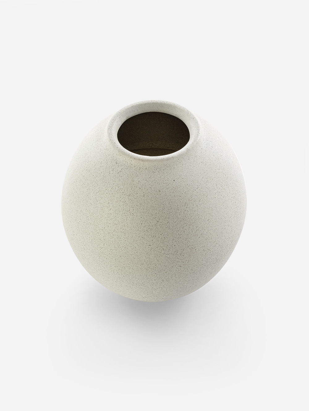 FLORERO CER BOMBE N3 BLANCO JAS MATE image number null