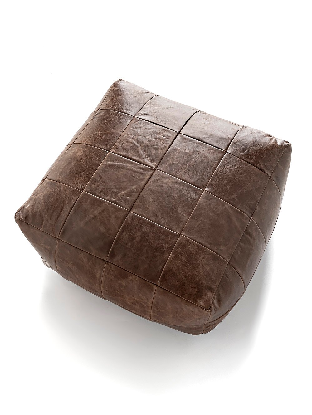 PUFF DE CUERO HOUSTON COCONUT image number null