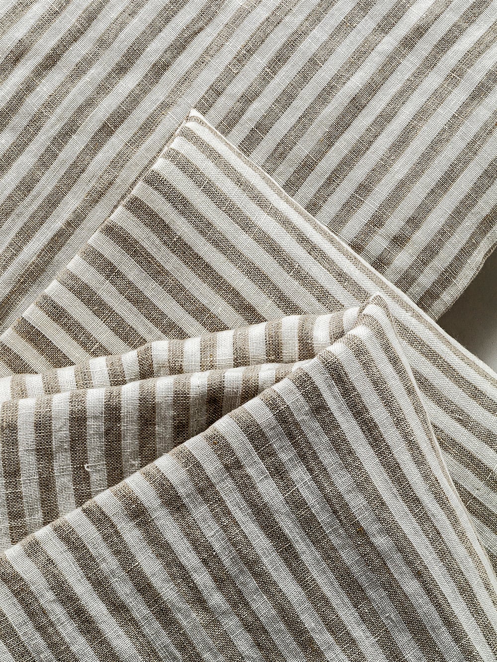 FUNDA DE LINO THESS OATMEAL STRIPE SUPER KING 285 X 250 image number null