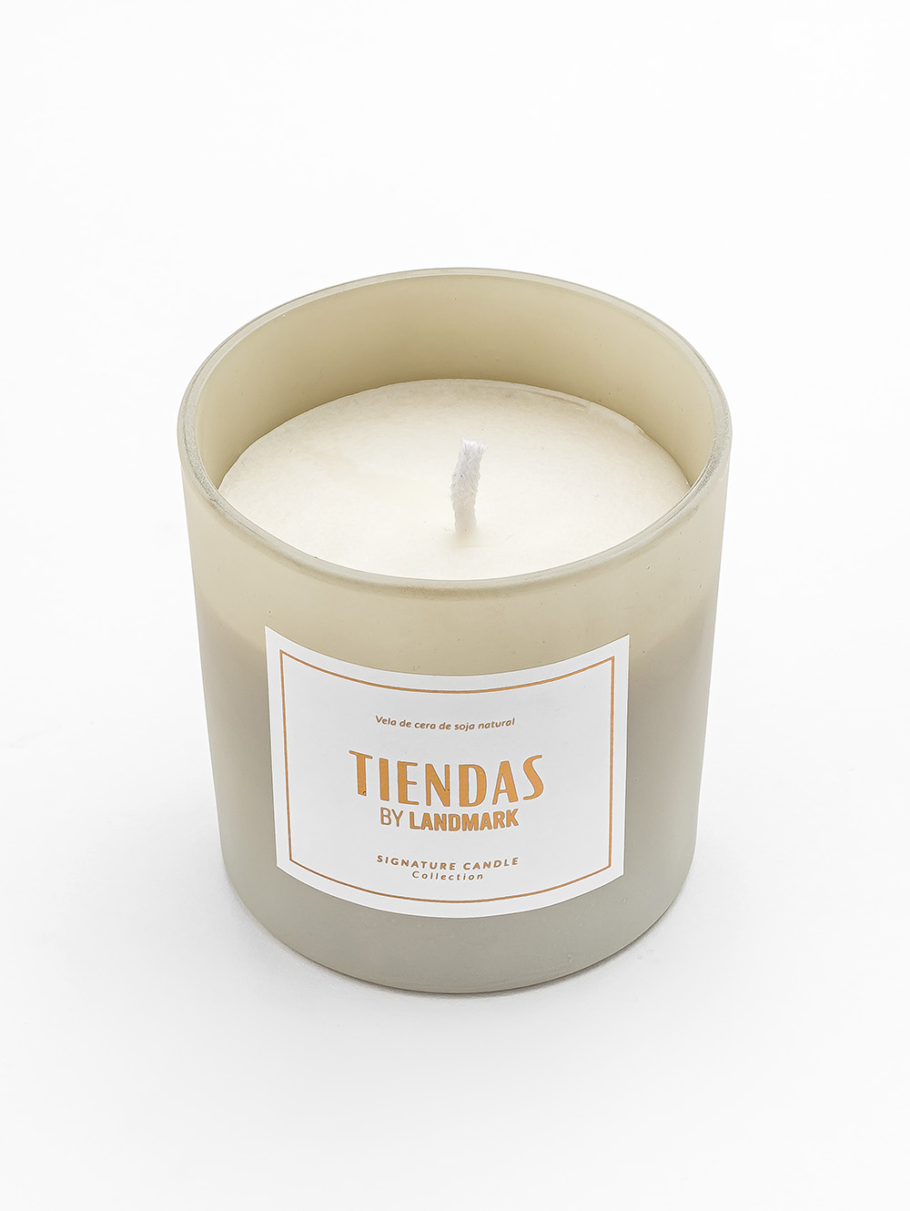 vela cera de soja-VELA CLOE LAIT BRULEE BEIGE-FLOP-2.jpg image number null