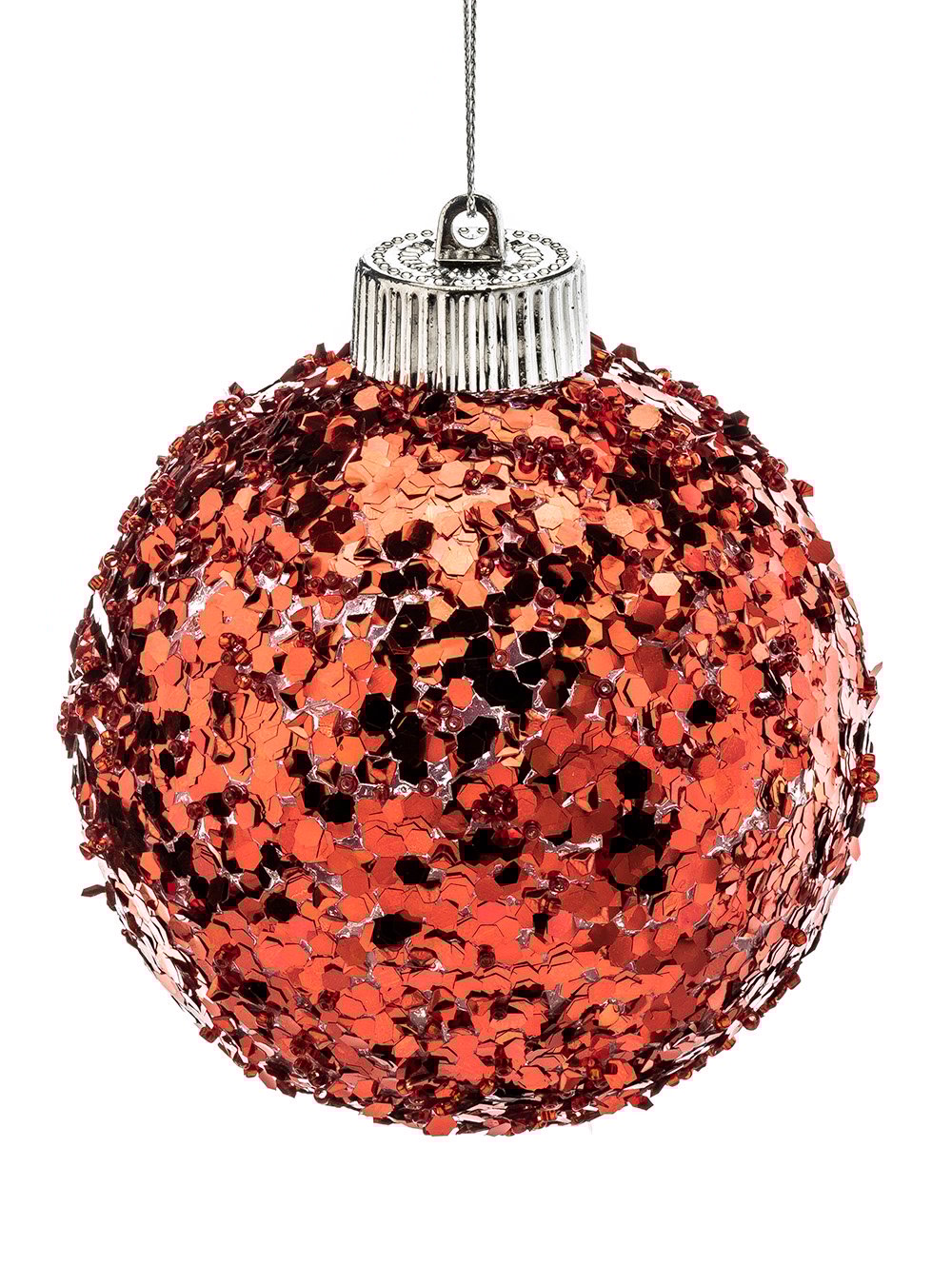 Set de adornos navideños bolas rojas-ADORNO COLGANTE SET X2 GLOBOS ROJOS SHINE-Tiendas Landmark-4.jpg image number null