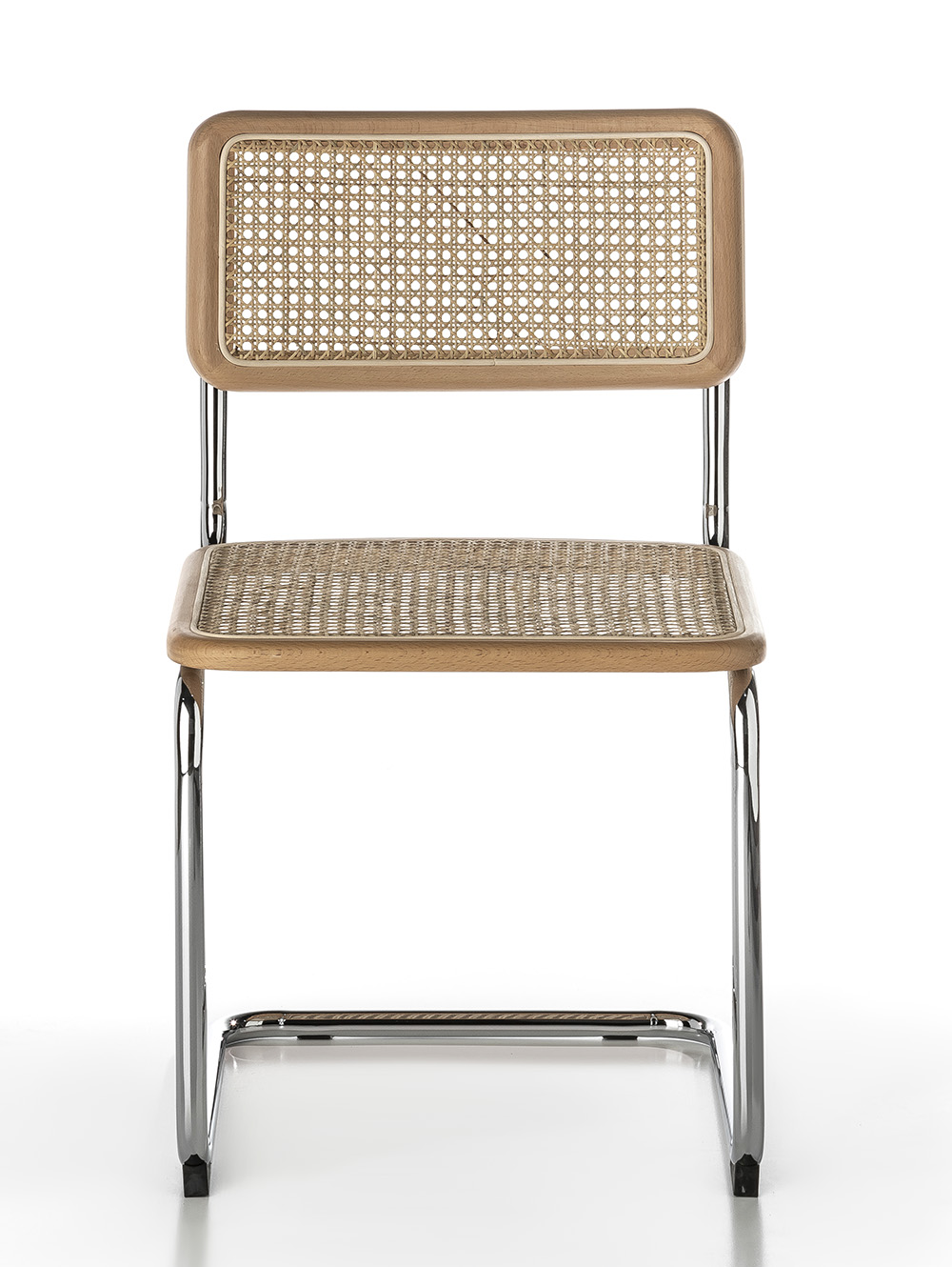 Silla moderna de ratan y cromo-MARCEL NATURAL-Landmark-02.jpg image number null