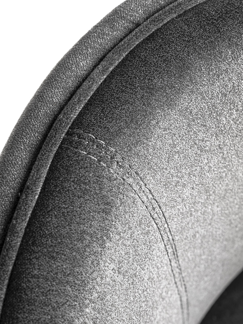 SILLA CURVA VELVET GRIS OSCURO image number null