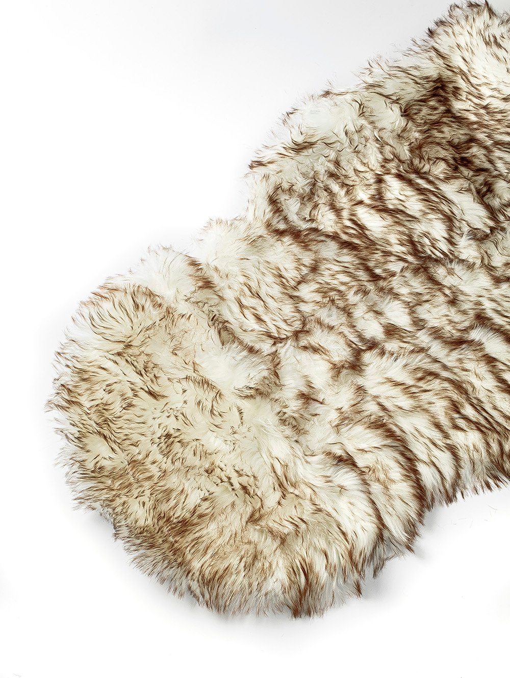 ALFOMBRA VAIL BLANCO-MARRON 65X120-HACHE-3.jpg image number null