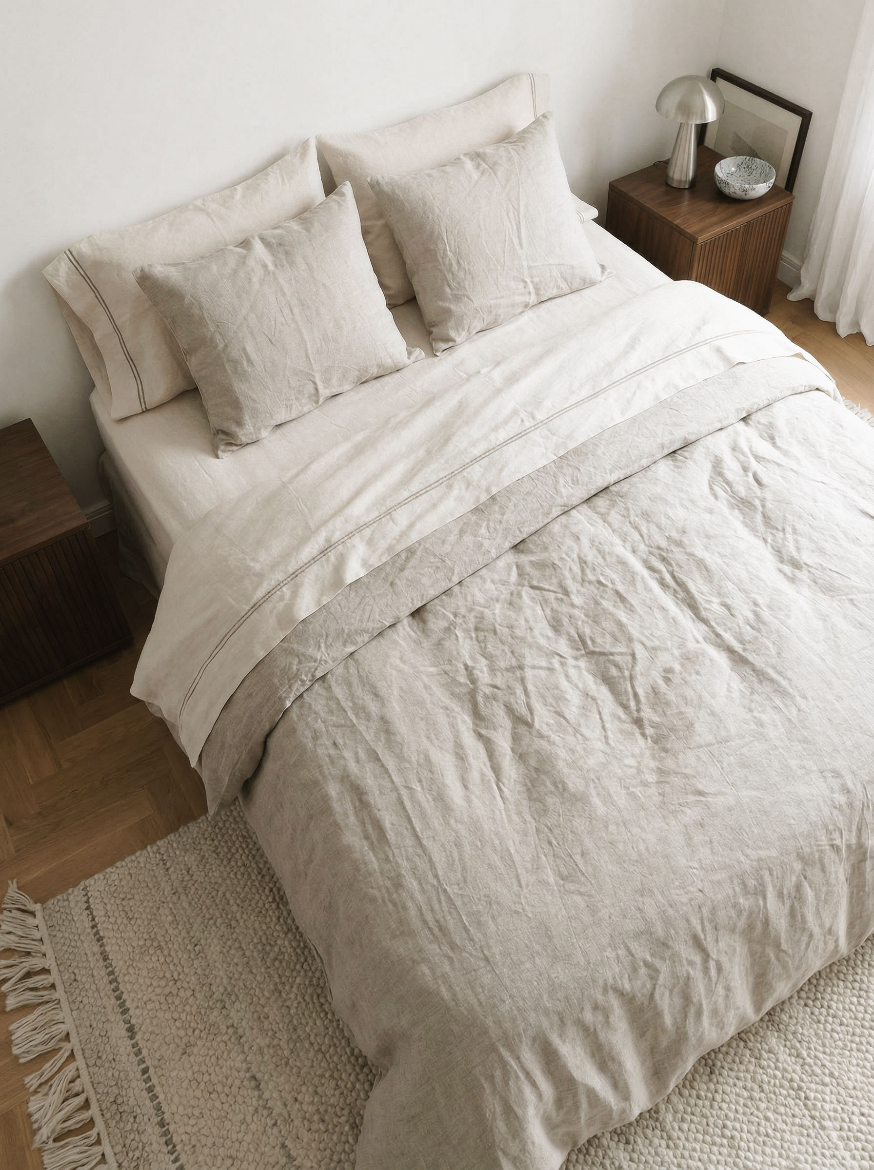 FUNDA DE LINO THESS FLAX SUPER KING 285 X 250 image number null