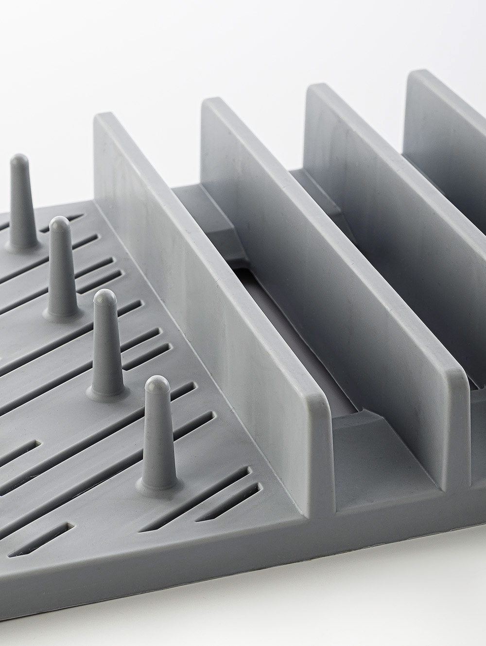 2 EN 1 - PA&Ntilde;O MICROFIBRA 50 X 45 CMS C/ SECAPLATOS HOME GRIS image number null