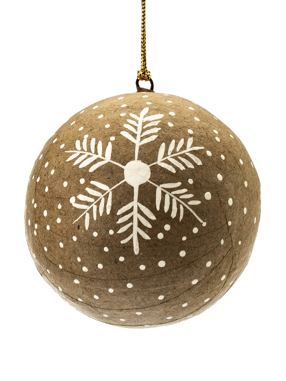 Adorno navideÃ±o bola de papel-BOLA NAVIDEÃA PAPER SNOW-Tiendas Landmark-2.jpg image number null