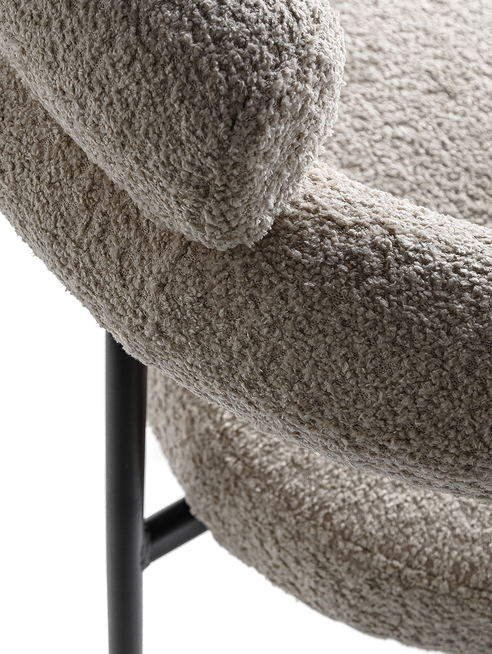 silla de comedor moderna-SILLA BONN BOUCLE KHAKI-WEYI-7.jpg image number null