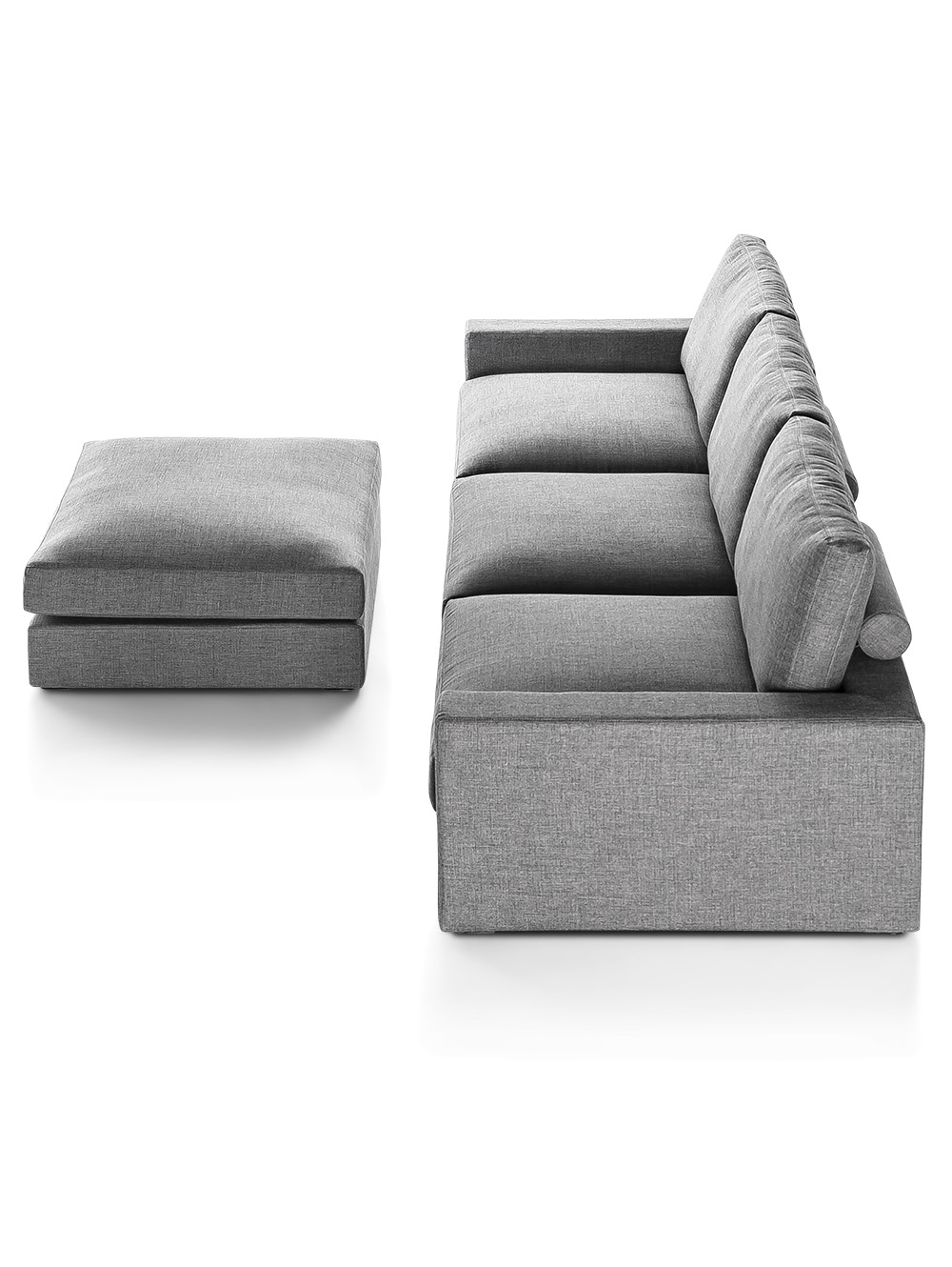 Sofa en ele gris oscuro-SOFA BELMONT SPAZIO PETROLEO-Landmark-6.jpg image number null