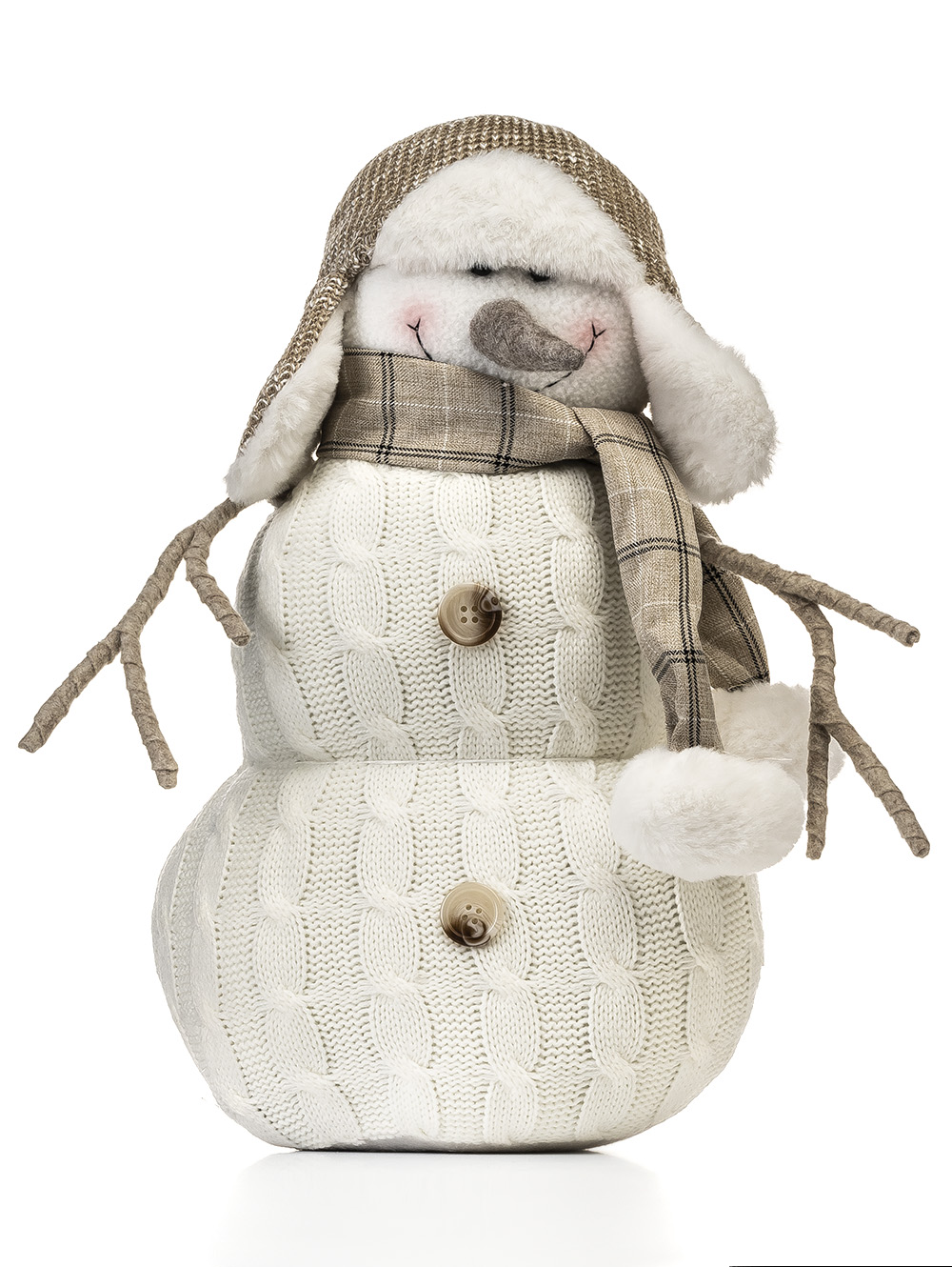 ADORNO NAVIDE&Ntilde;O SNOWMAN image number null