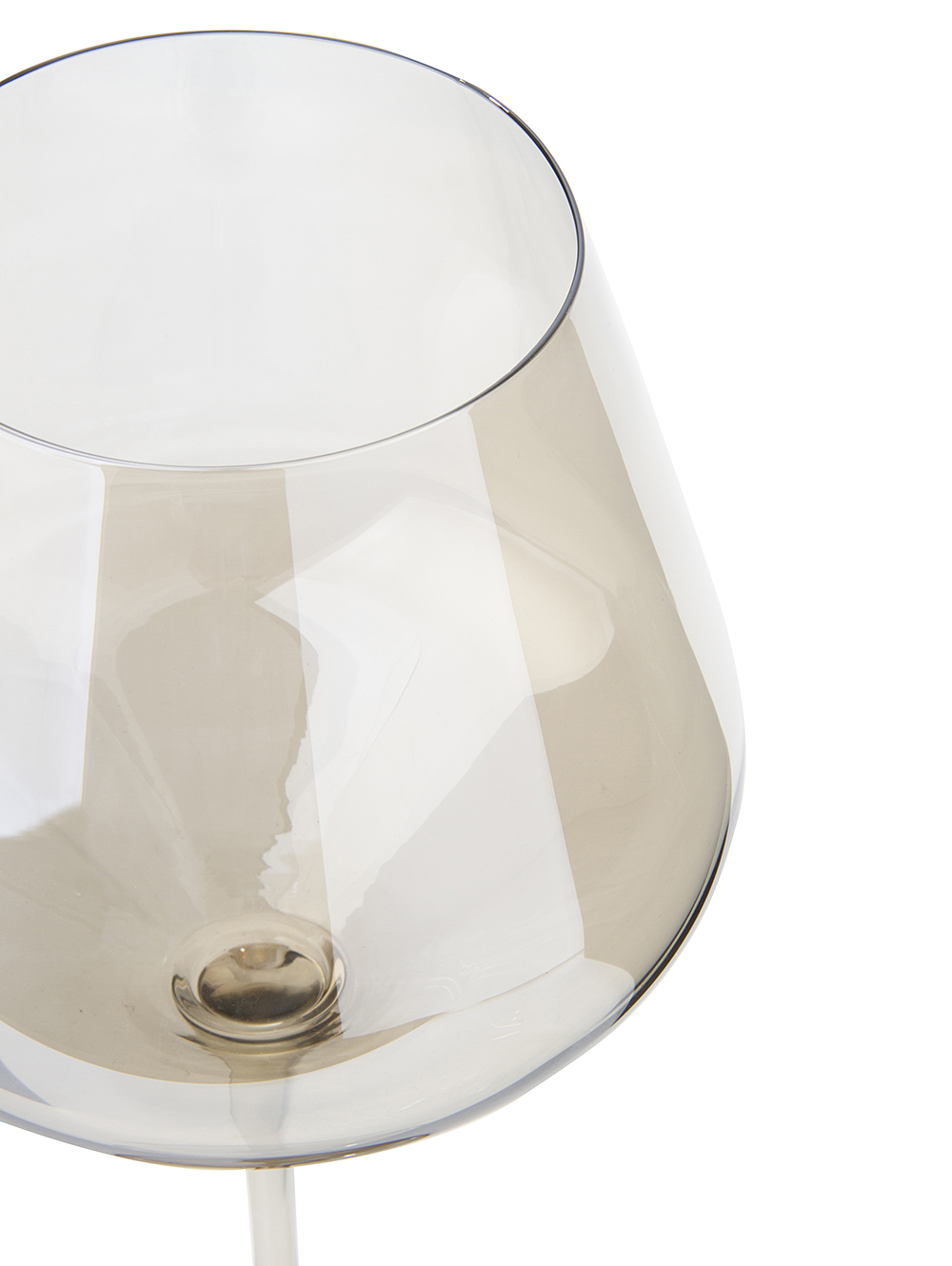 Copa de vino de vidrio beige-COPA CON BASE COLOR CHAMPAGNE 750 ML-Tiendas Landmark-1.jpg image number null