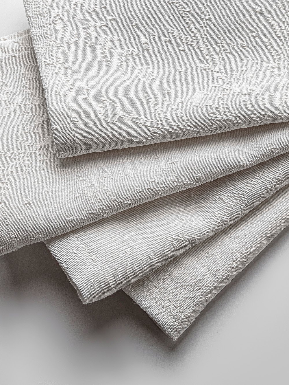 SET X4 SERVILLETA SNOW OFF WHITE 40 X 40 image number null