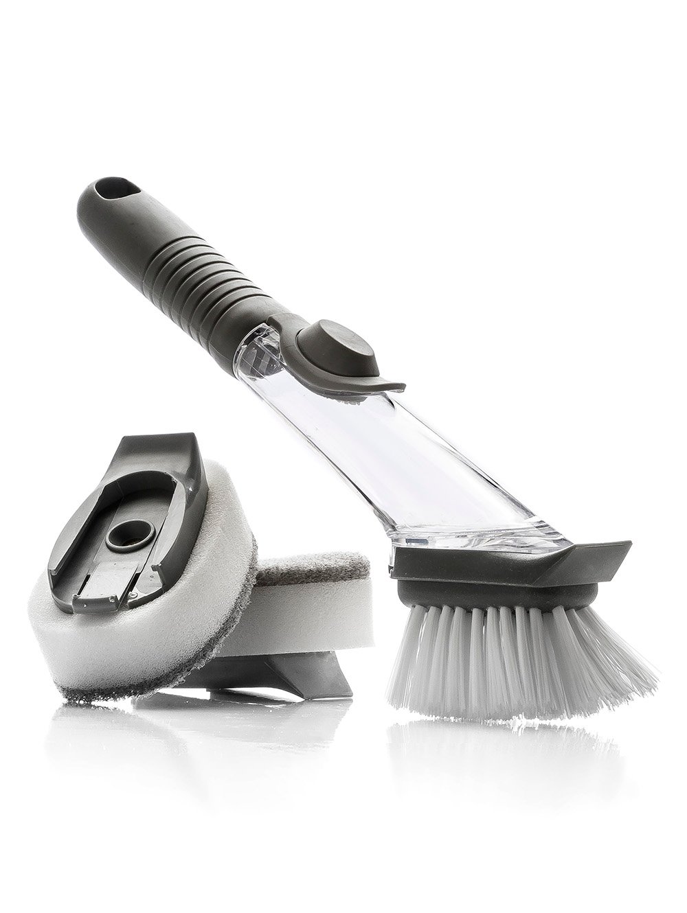 CEPILLO SMART CON DOSIFICADOR Y 2 ESPONJAS EXTRA image number null