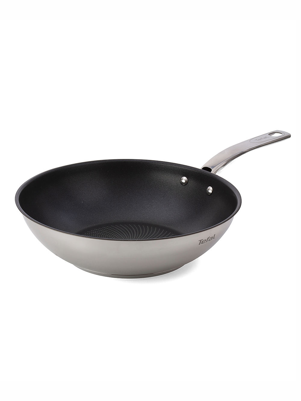 WOK INTUITION AC. INOX.C/ANTIADHERENTE 28 CM image number null