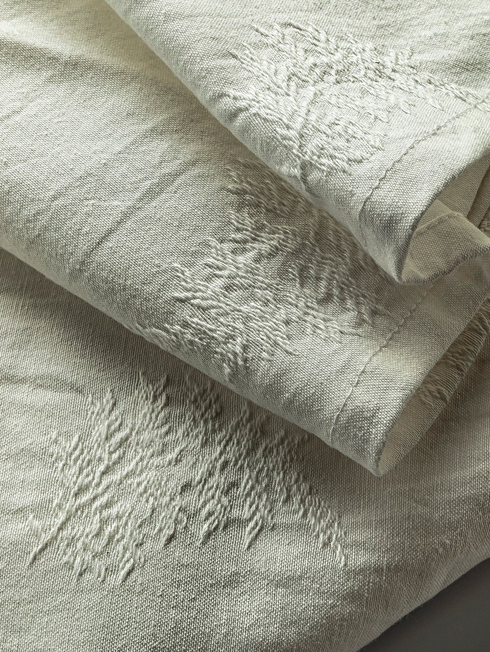 mantel blanco-MANTEL LEAVES BLANCO REDONDO 180CM DIAM-DATEX-5.jpg image number null