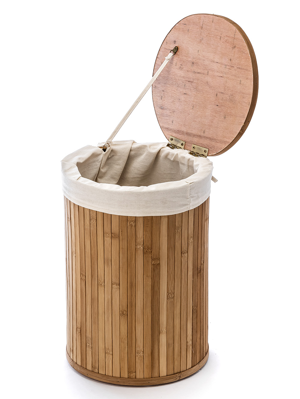 CANASTA REDONDA BAMBU M image number null