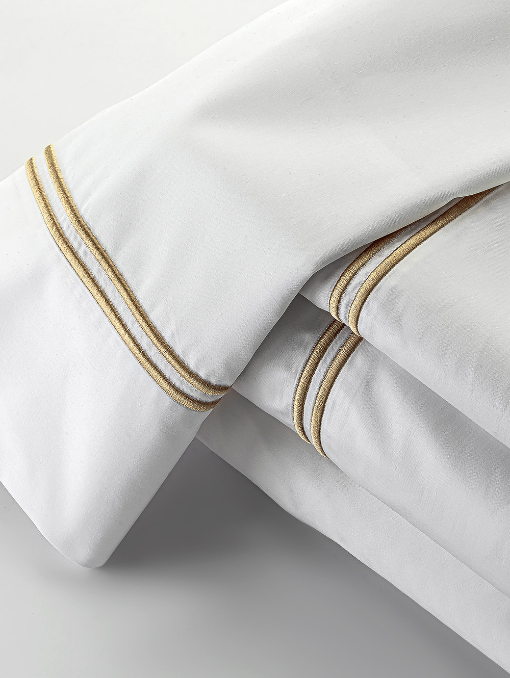 JUEGO DE SABANAS 400H SATEN FESTON BEIGE KING image number null