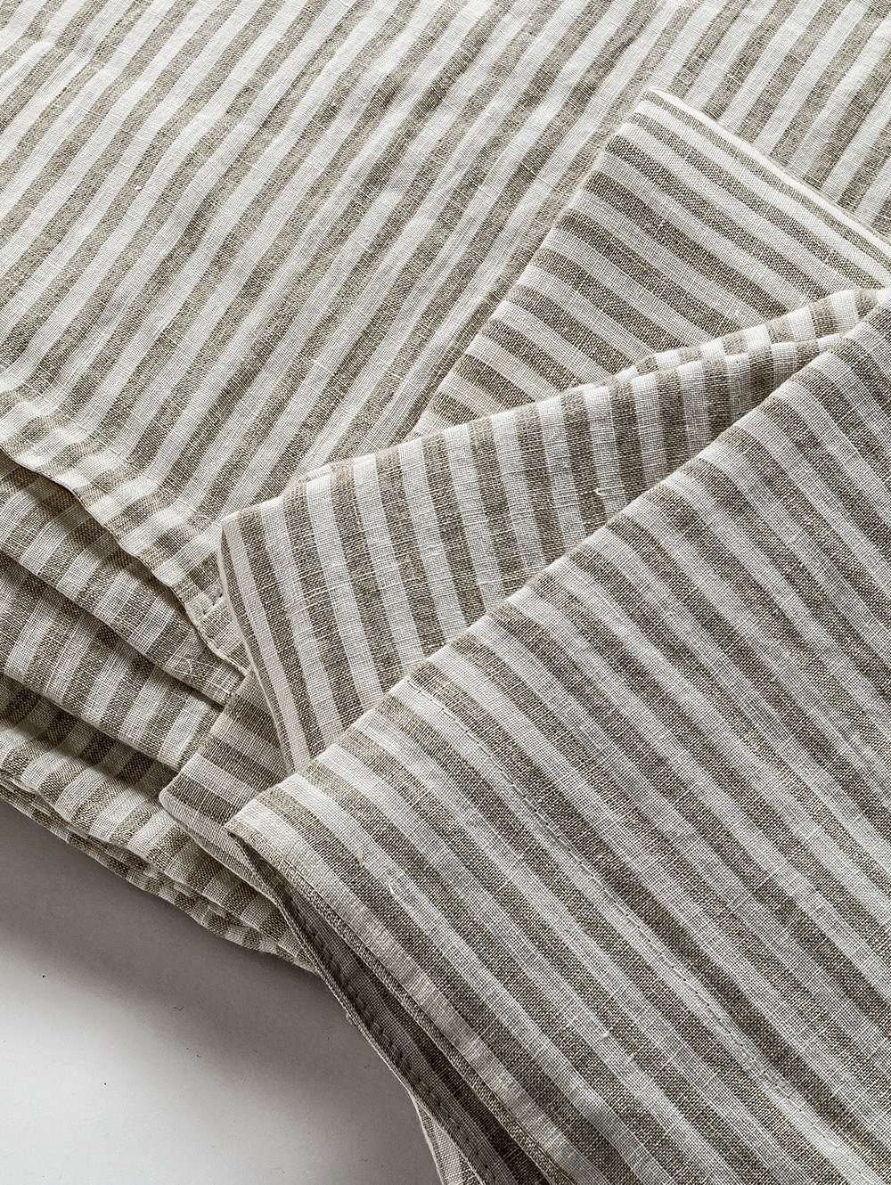 FUNDA DE LINO THESS OATMEAL STRIPE SUPER KING 285 X 250 image number null