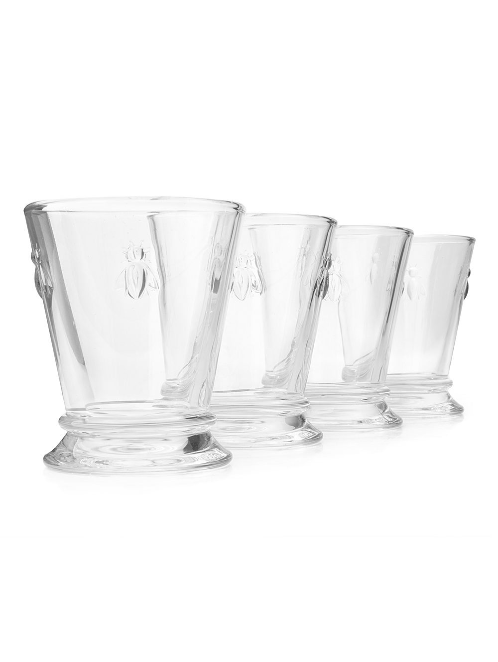 Set de vasos de vidrio transparente con abejas-SET VASO ABELLA-Tiendas Landmark-0.jpg image number null