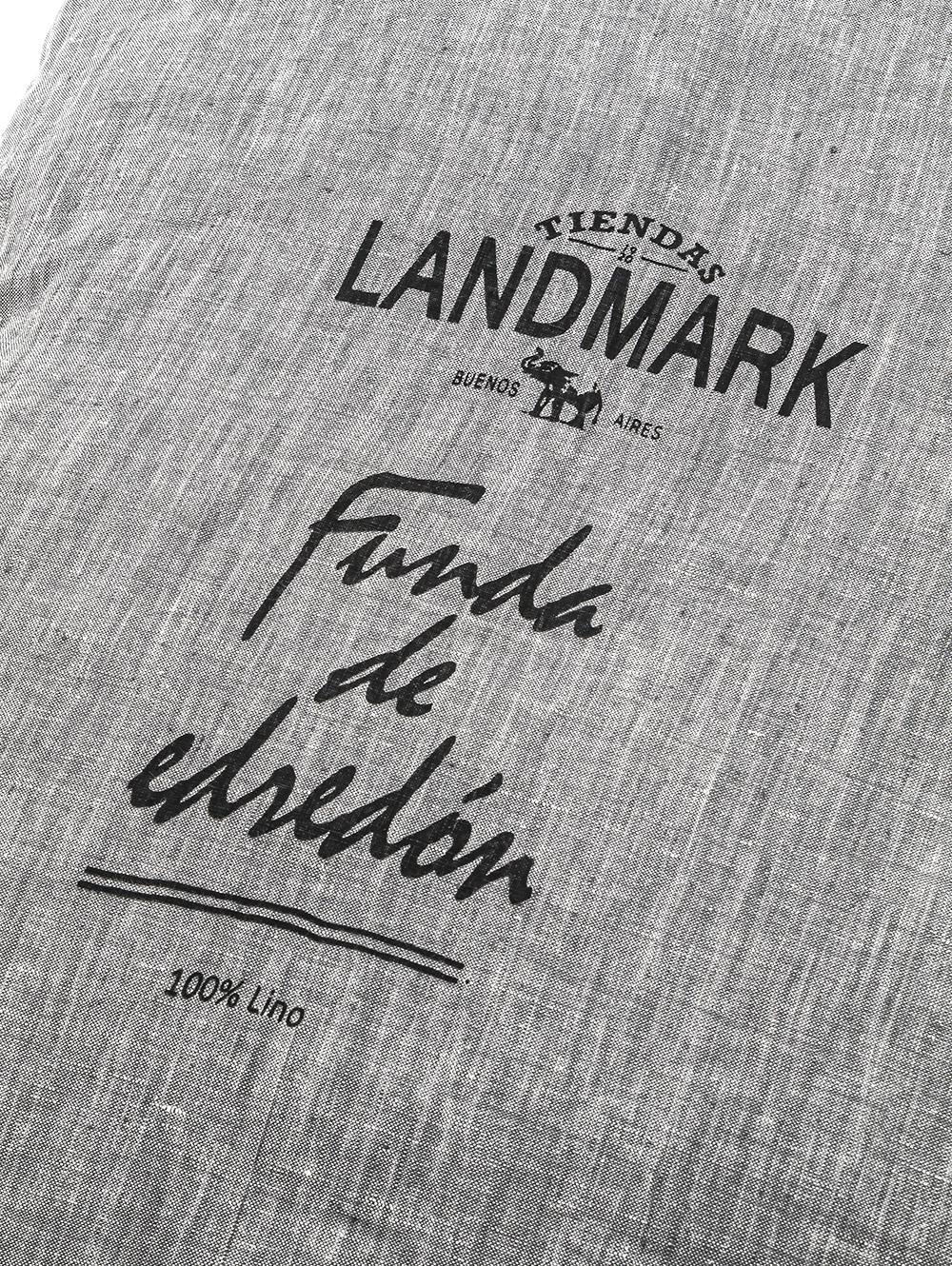 FUNDA DE LINO THESS GREY CHAMBRAY QUEEN 230 X 240 image number null