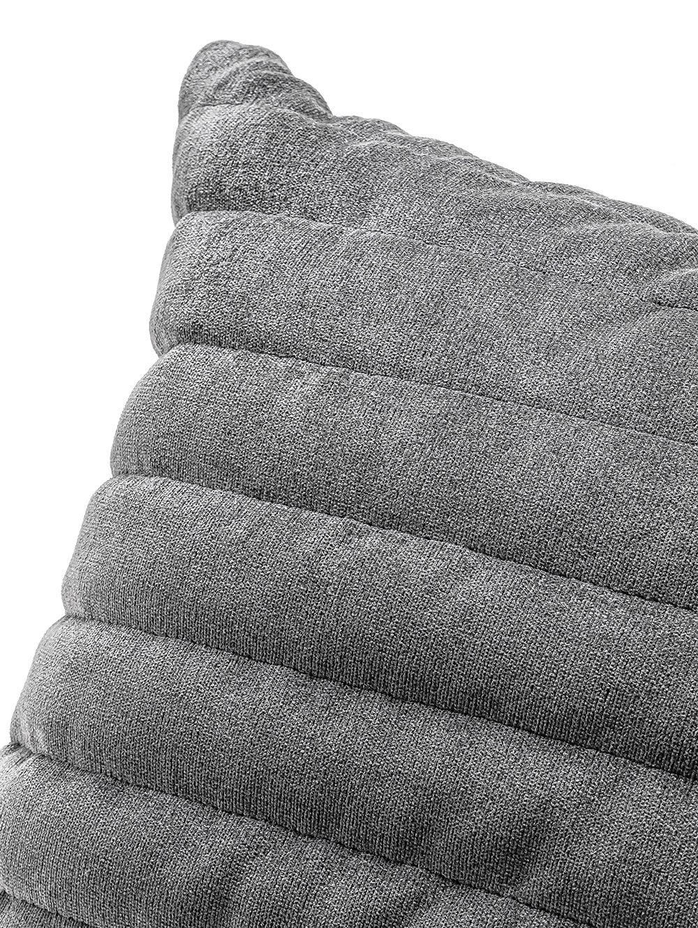 ALMOHADON VELLU CANELON GRIS 35 X 45 image number null