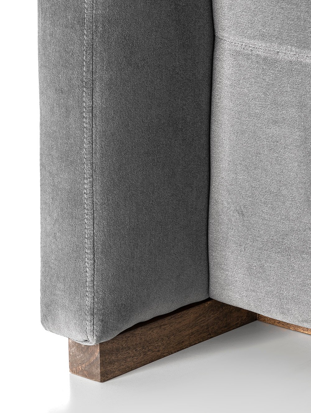 Respaldo de cama tapizado pana gris-OREJAS PARA CAMA DE 160CM TAPIZADA EN PANA GRIS OSCURO 2-Landmark-04.jpg image number null