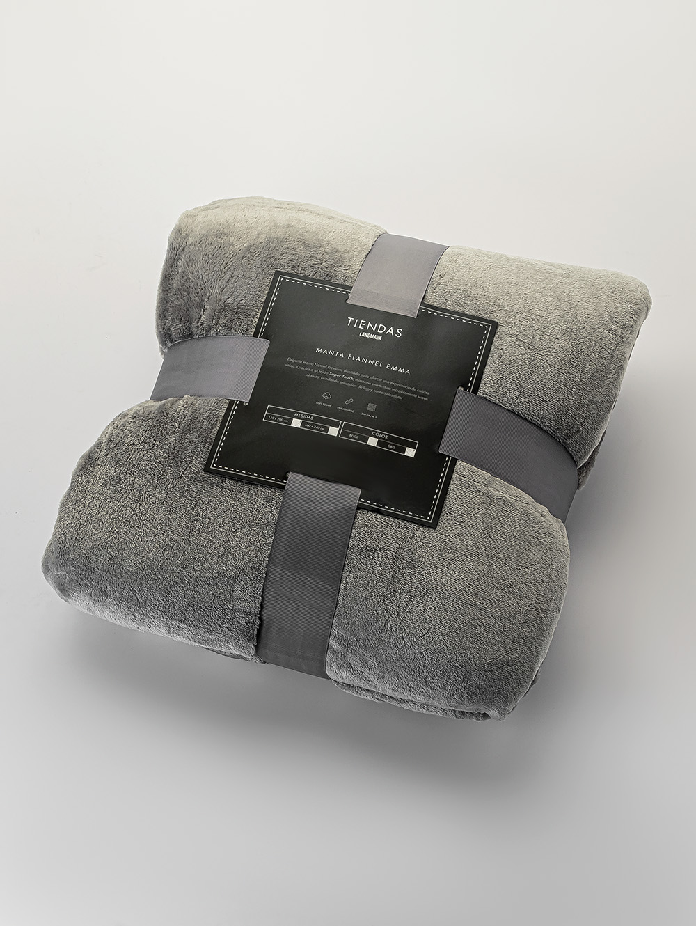 MANTA FLANNEL EMMA GREY 160 X 240 image number null