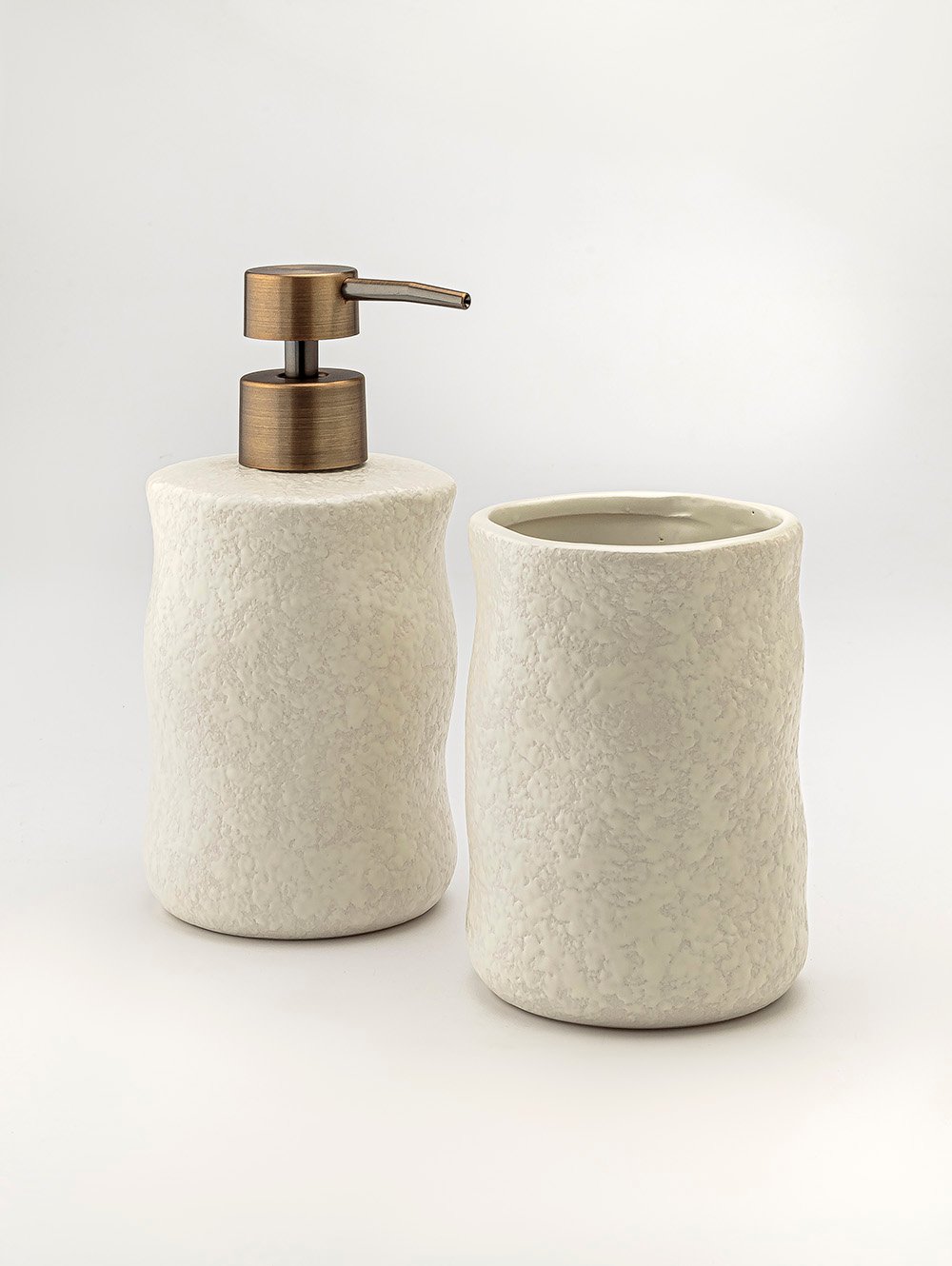 SET DISPENSER Y VASO SASHA WHITE image number null