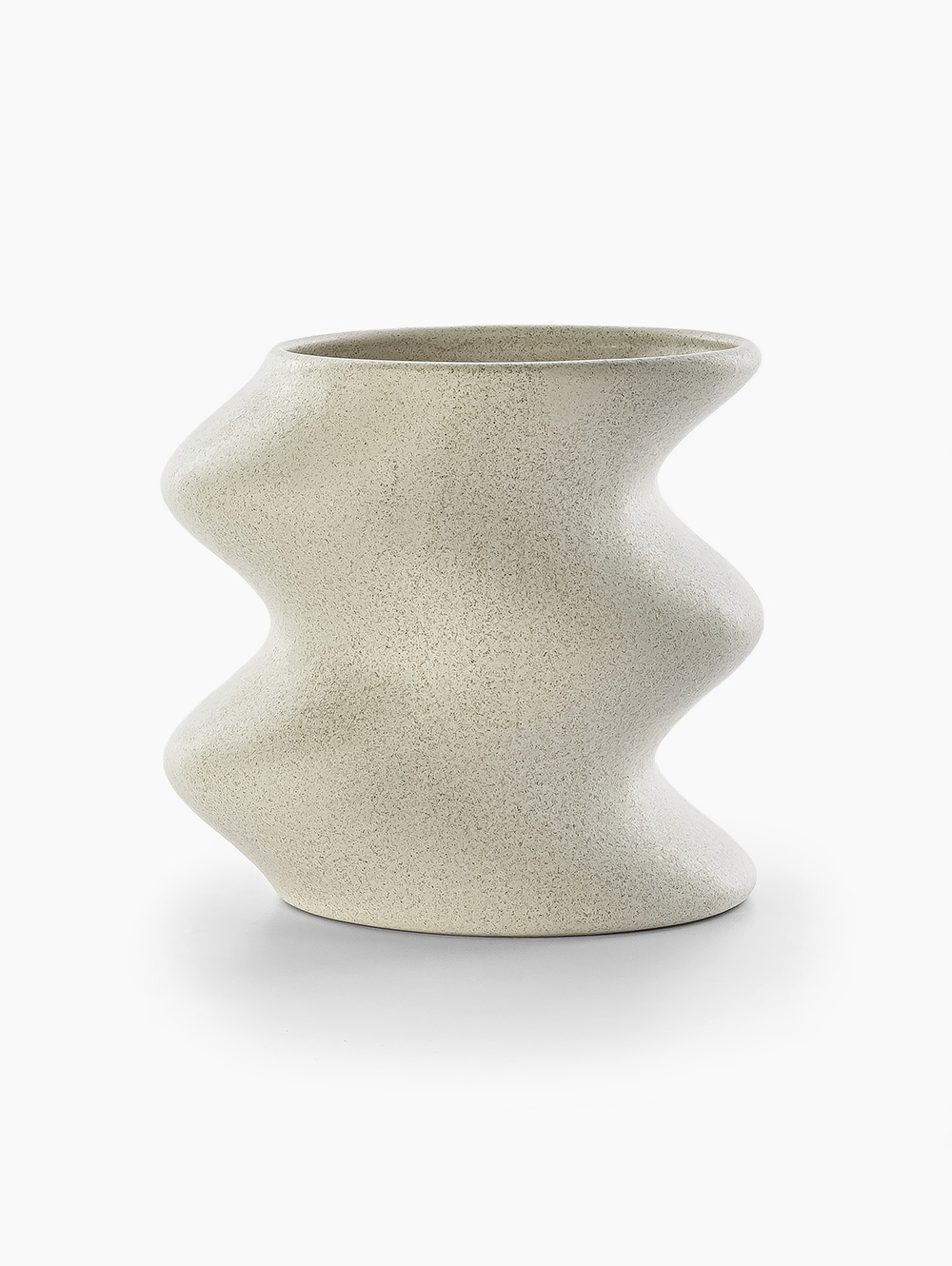 MACETA CER LIVIA BLANCO JAS image number null