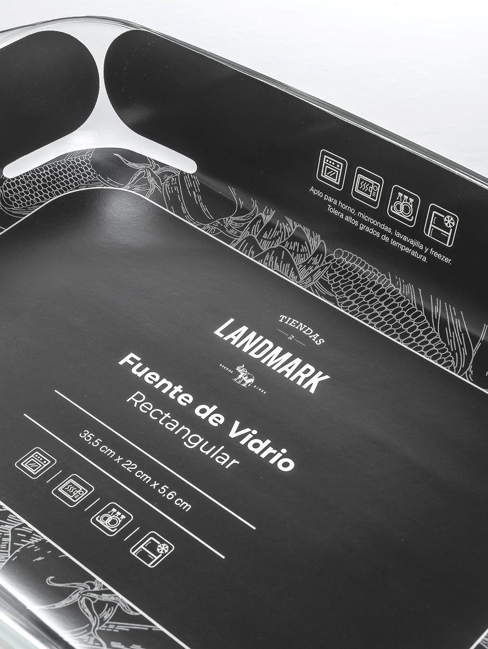 FUENTE DE HORNO GLASS image number null