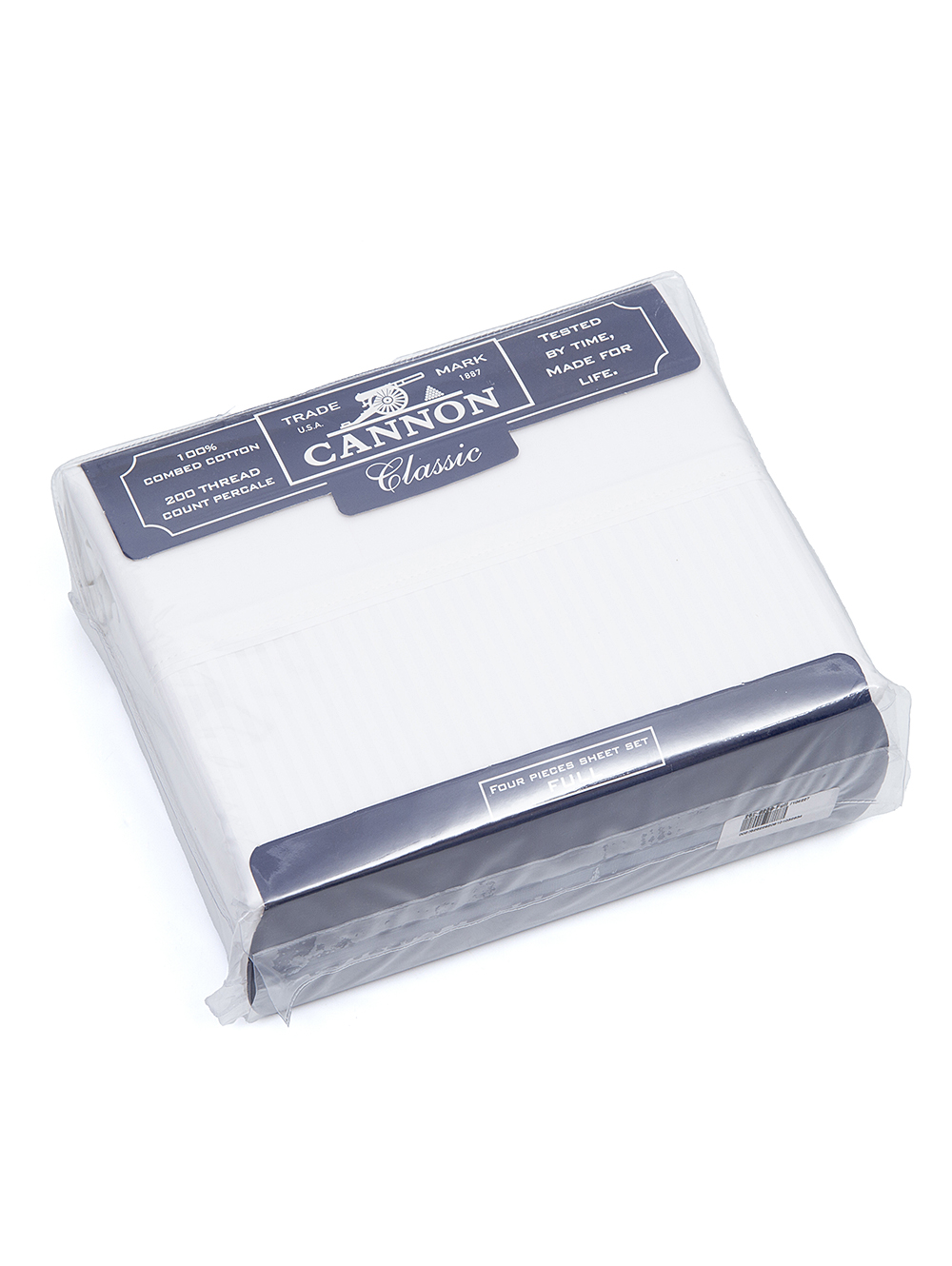 SABANAS CANNON CLASSIC WHITE 2PL 200 HILOS image number null