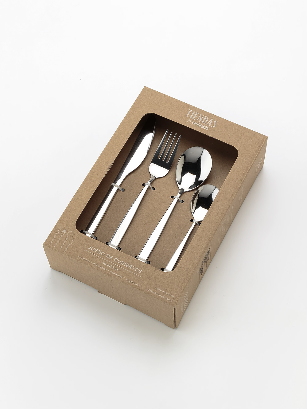 SET CUBIERTOS 16 PZS NAPOLES image number null