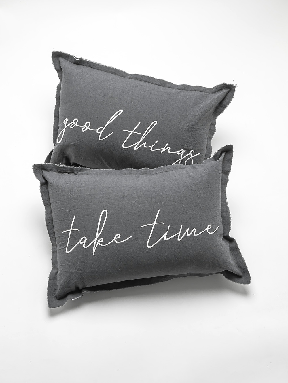 set almohadones-SET ALMOHADON GOOD THINGS TAKE TIMES 35 X 50-BUBBLE-2.jpg image number null