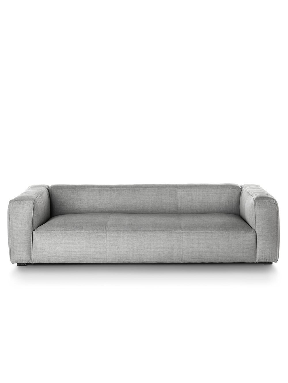 Sofa de lino gris tres cuerpos-HARRY ALUMINIO 250-Landmark-00.jpg image number null