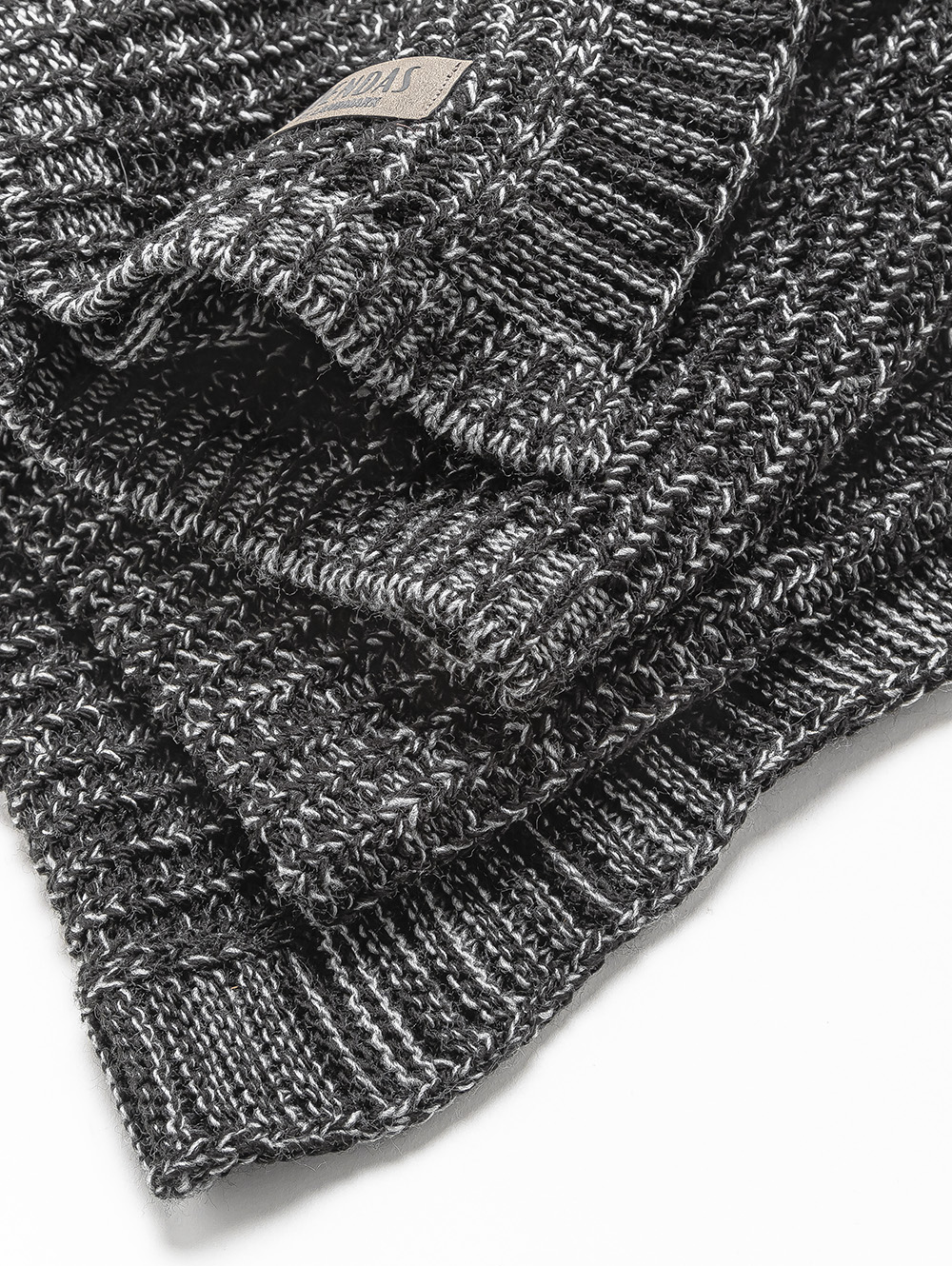 mata - MANTA TEJIDA GRECIA 180 X 120 GRIS OSCURO - MANTED - 06.jpg image number null