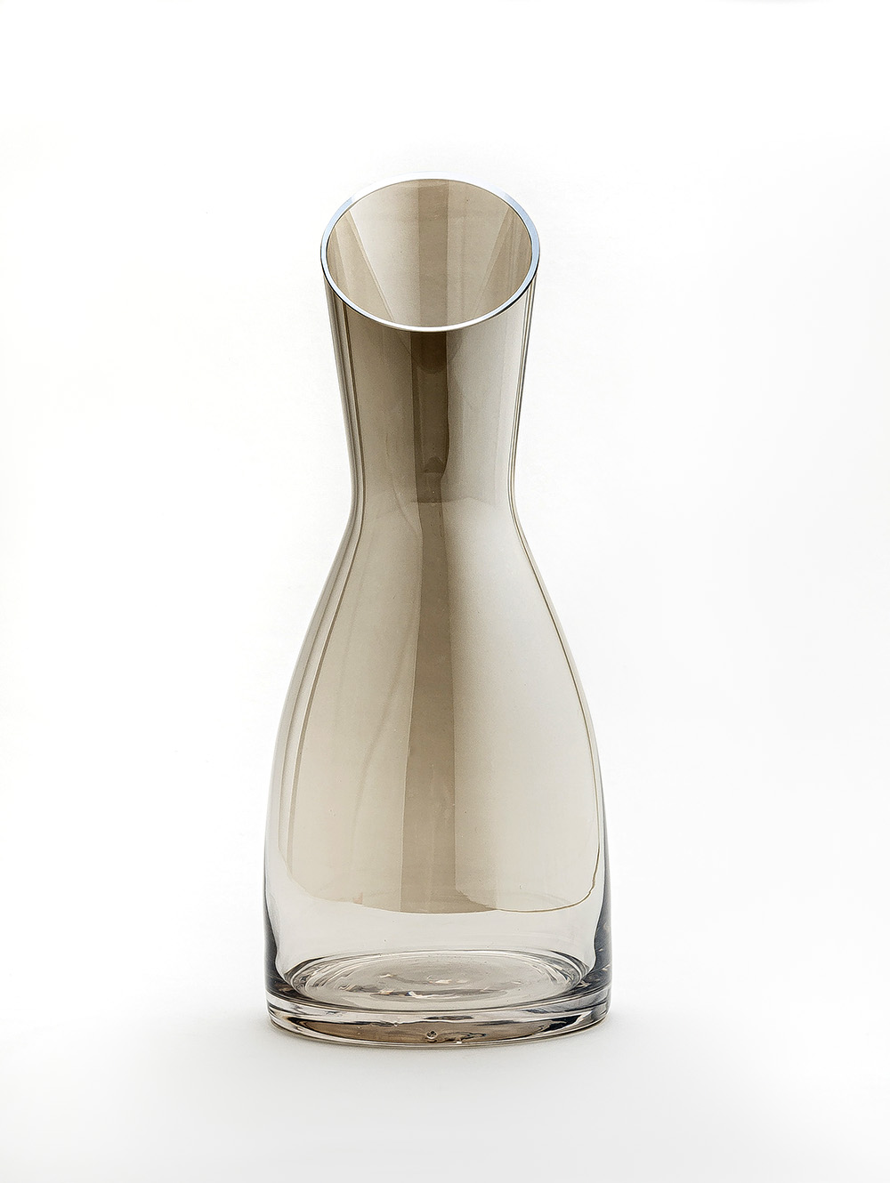 DECANTADOR BOMBEE CORTE DIAGONAL CHAMPAGNE 900ML image number null