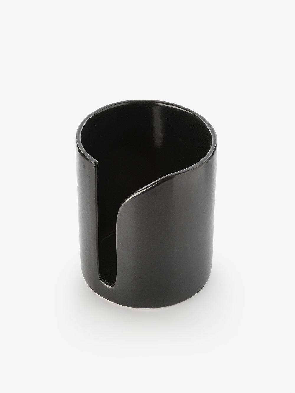 PORTA ROLLO PALMIRA NEGRO MATE image number null