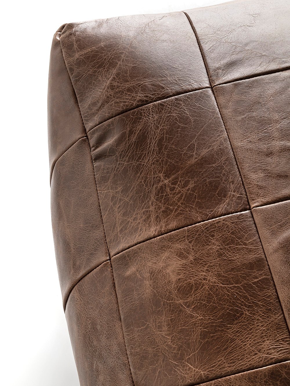 PUFF DE CUERO HOUSTON COCONUT image number null