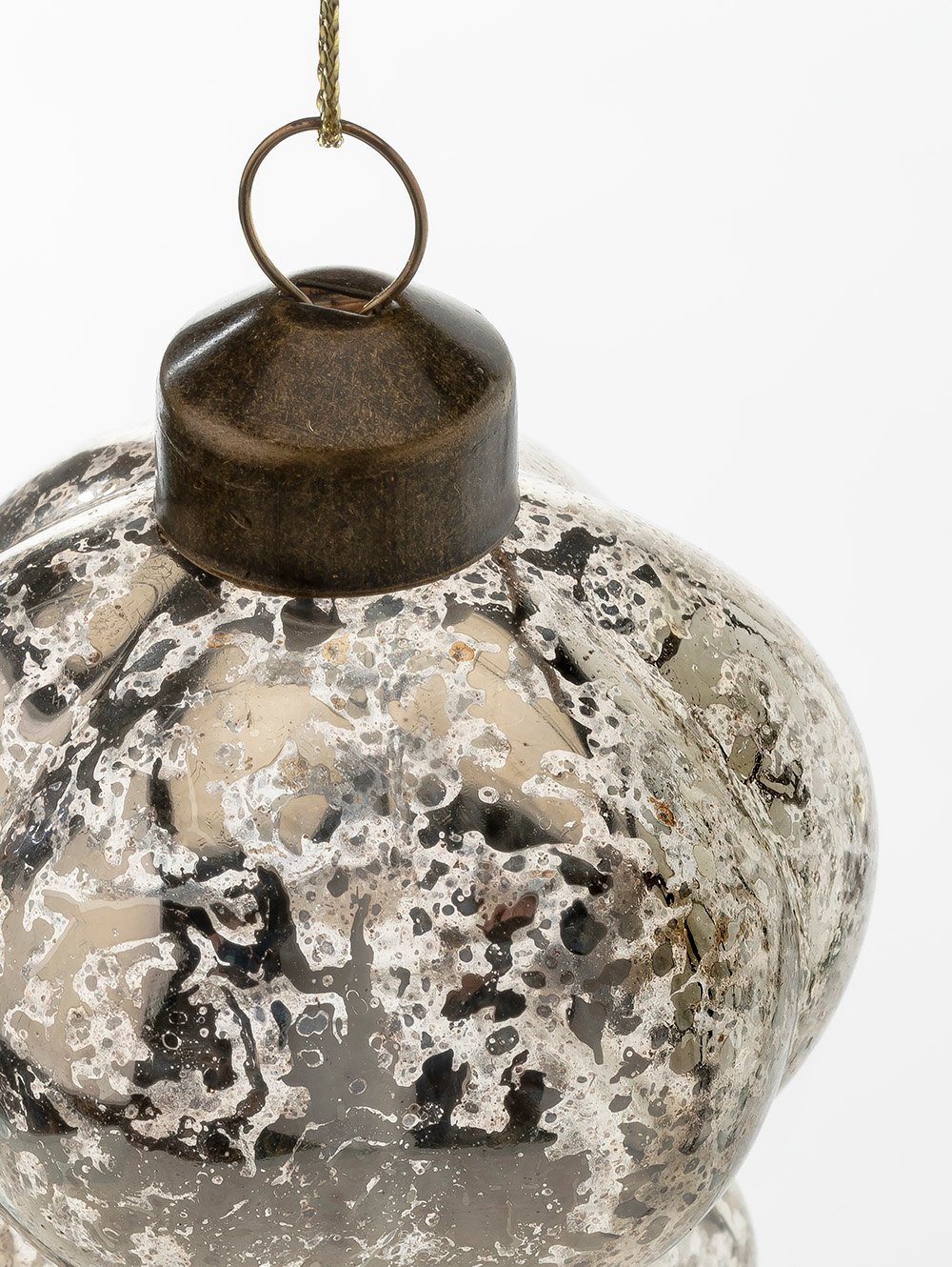 BOLA NAVIDEÑA GOTA GOLD image number null