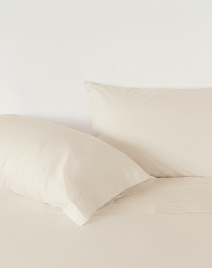 fundas-almohada-beige-SET X 2 FUNDAS DE ALMOHADAS 220H BEIGE 50 X 80-TEX-2.png image number null