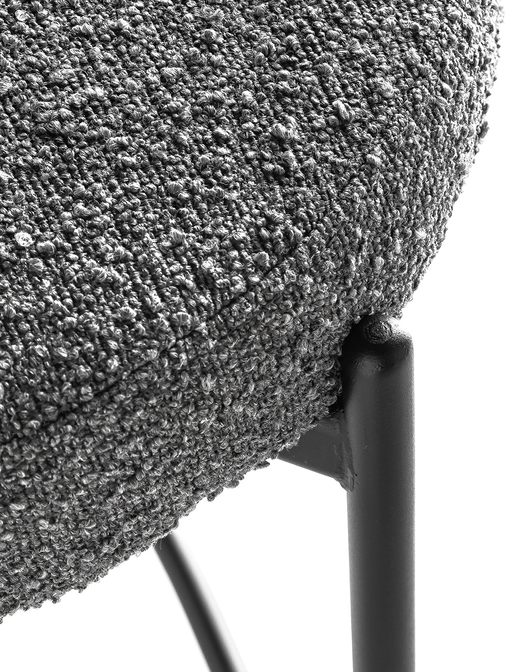 banqueta bar gris-BANQUETA BAR BREMEN BOUCLE DARK GREY-WEYI-8.jpg image number null