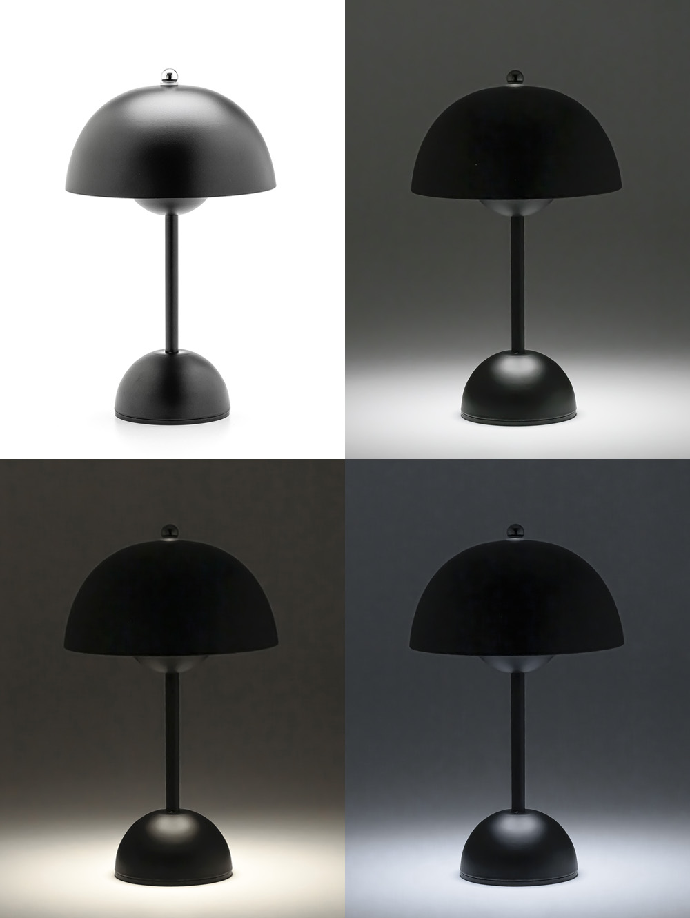 lampara led recargable-LAMPARA LED RECARGABLE CHICAGO BLACK-WEST-5.jpg image number null