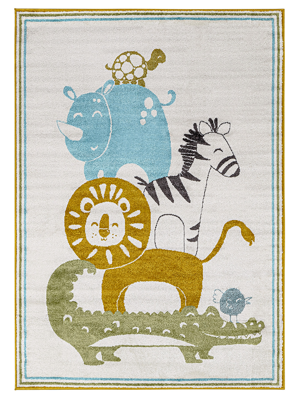 INFANTIL GIOCANDI ANIMALS 140X200 image number null